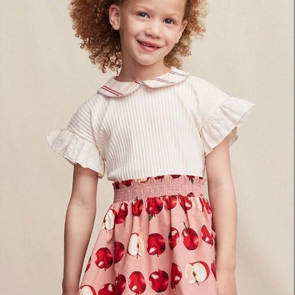 Matilda Jane Take Note Peter Pan Collared Knit Top, Girls, Size 8 years - Picture 1 of 13